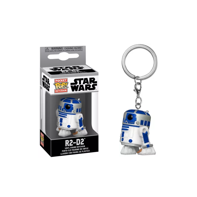 STAR WARS - Pocket Pop Keychains - R2-D2 - 4cm STAR WARS - Pocket Pop Keychains - R2-D2 - 4cm