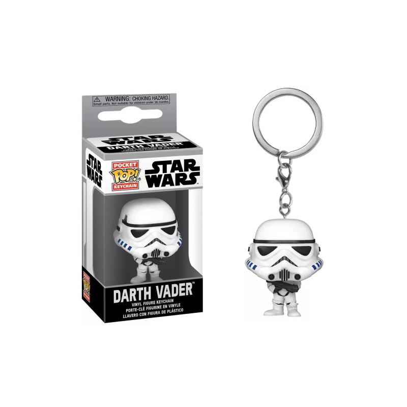 STAR WARS - Pocket Pop Keychains - Stormtrooper - 4cm STAR WARS - Pocket Pop Keychains - Stormtrooper - 4cm
