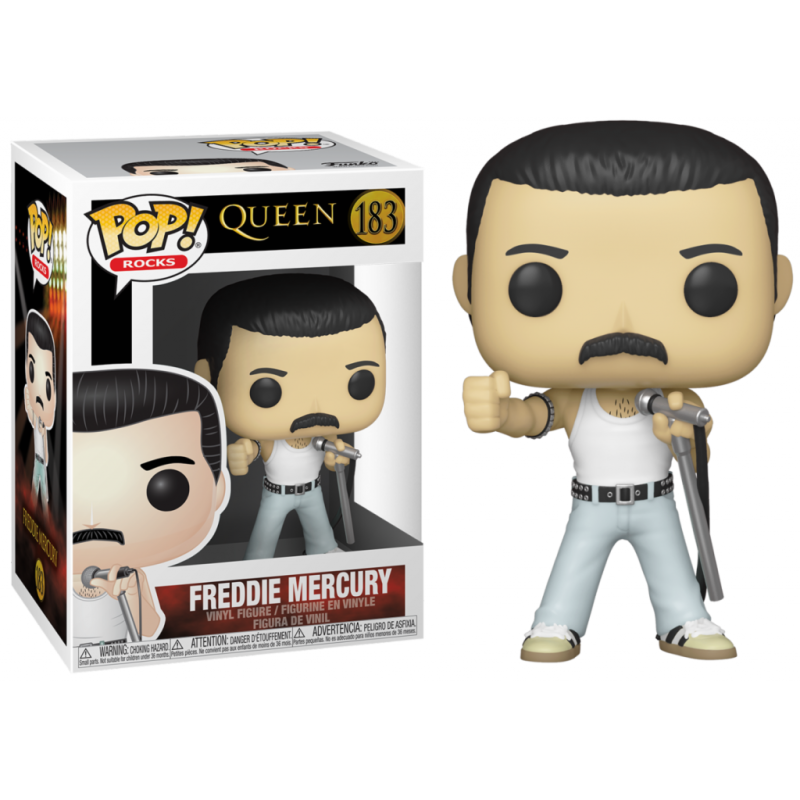 QUEEN - POP N° 183 - Freddie Mercury Radio Gaga 1985 QUEEN - POP N° 183 - Freddie Mercury Radio Gaga 1985