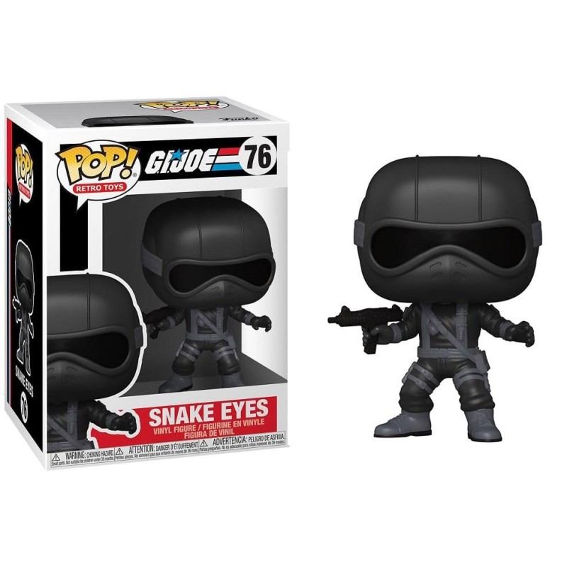 G.I.JOE- POP N° 76 - Snake Eyes G.I.JOE- POP N° 76 - Snake Eyes