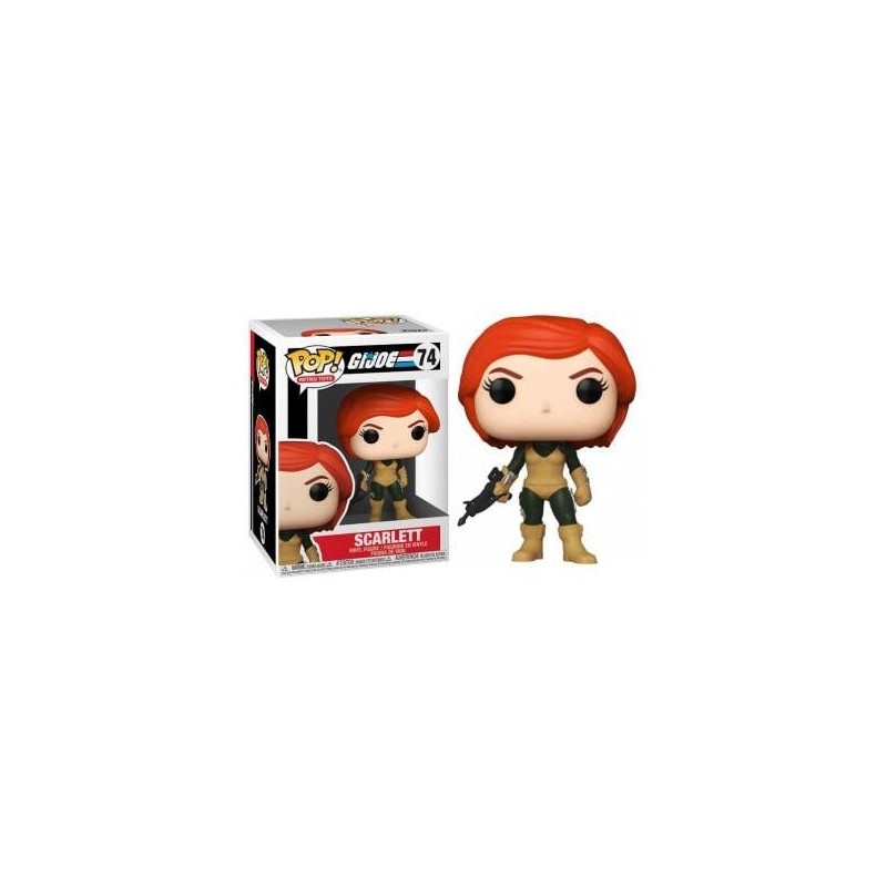 G.I.JOE- POP N° 74 - Scarlett G.I.JOE- POP N° 74 - Scarlett