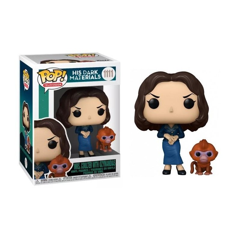 HIS DARK MATERIALS - POP N° 1111 - Mrs. Coulter w/ Daem HIS DARK MATERIALS - POP N° 1111 - Mrs. Coulter w/ Daem