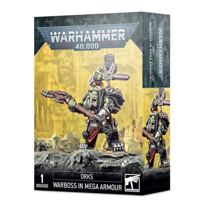 ORKS: BOSS DE GUERRE EN MÉGA-ARMURE ORKS: BOSS DE GUERRE EN MÉGA-ARMURE