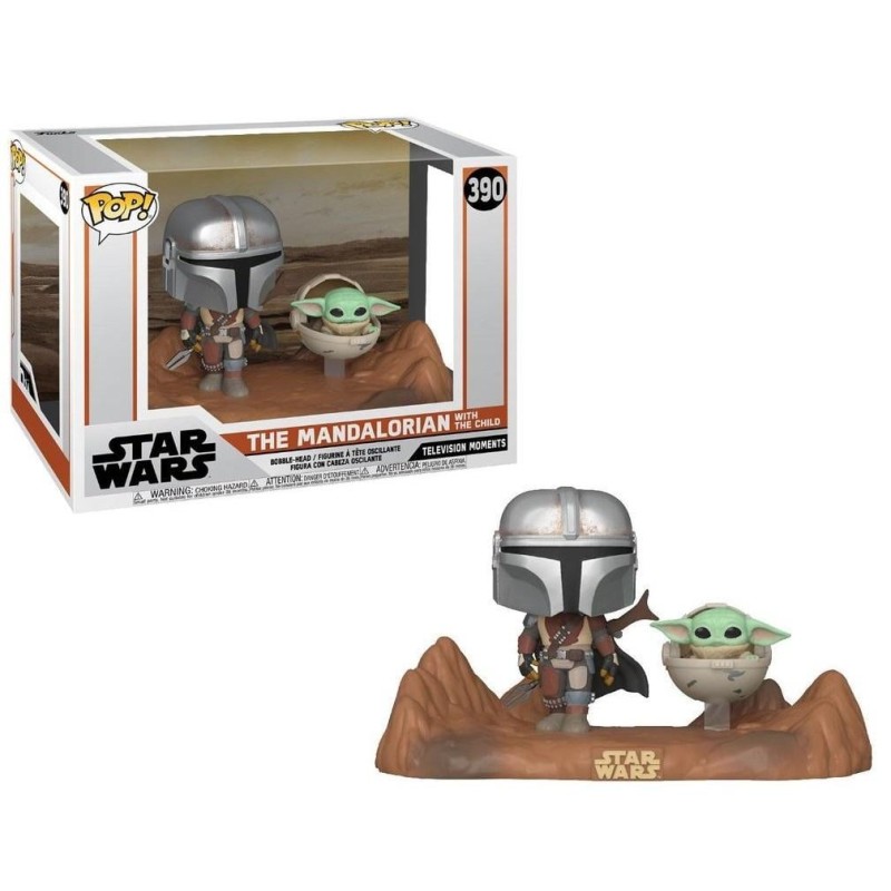 THE MANDALORIAN - POP MOMENT N° 390 - Mandalorian & The Child THE MANDALORIAN - POP MOMENT N° 390 - Mandalorian & The Child