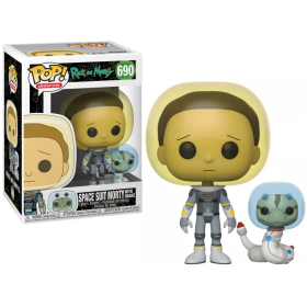 RICK & MORTY - POP NÂ° 690 - Space Suit Morty w/Snake