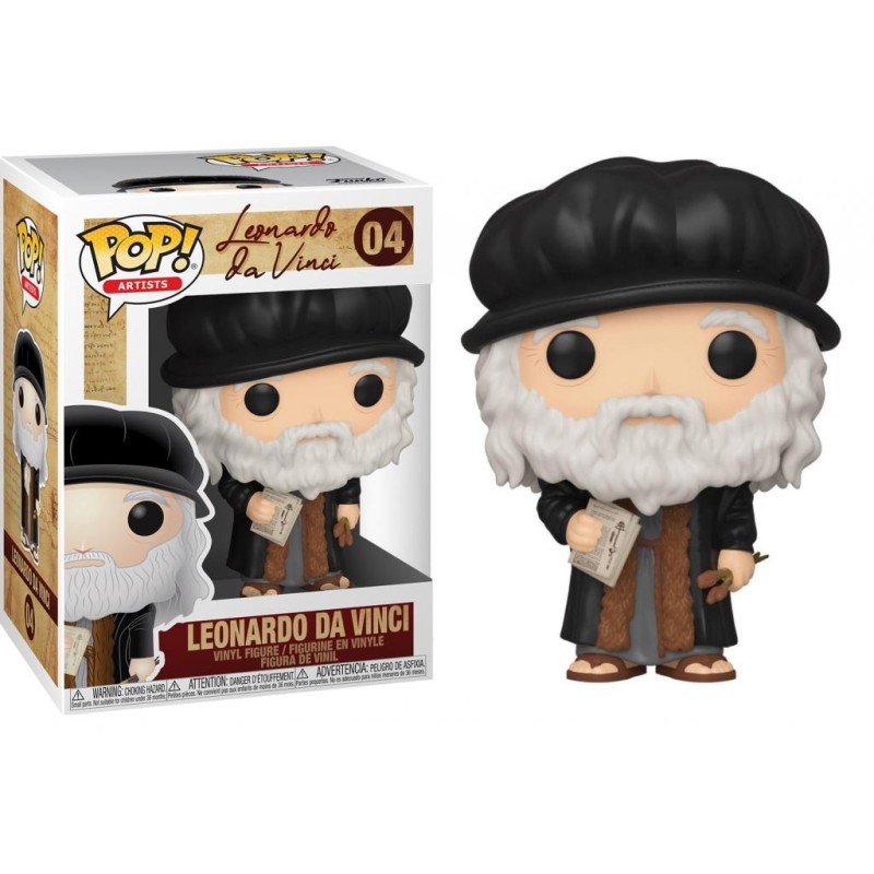 ARTISTS - POP N° 04 - Leonardo da Vinci ARTISTS - POP N° 04 - Leonardo da Vinci