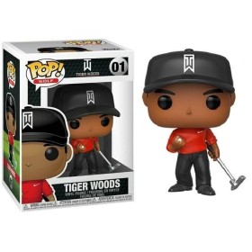 GOLF - POP NÂ° 01 - Tiger Woods (Red Shirt)