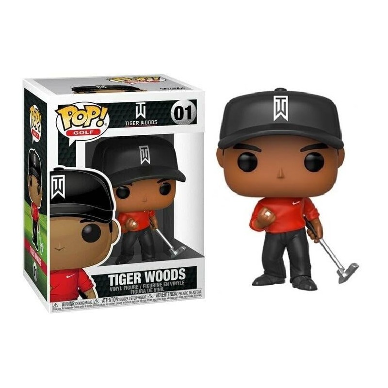 GOLF - POP N° 01 - Tiger Woods (Red Shirt) GOLF - POP N° 01 - Tiger Woods (Red Shirt)
