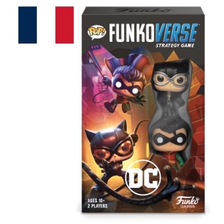 DC COMICS - Funkoverse 101 2-Pack - Expandalone Catwoman 'FRENCH'