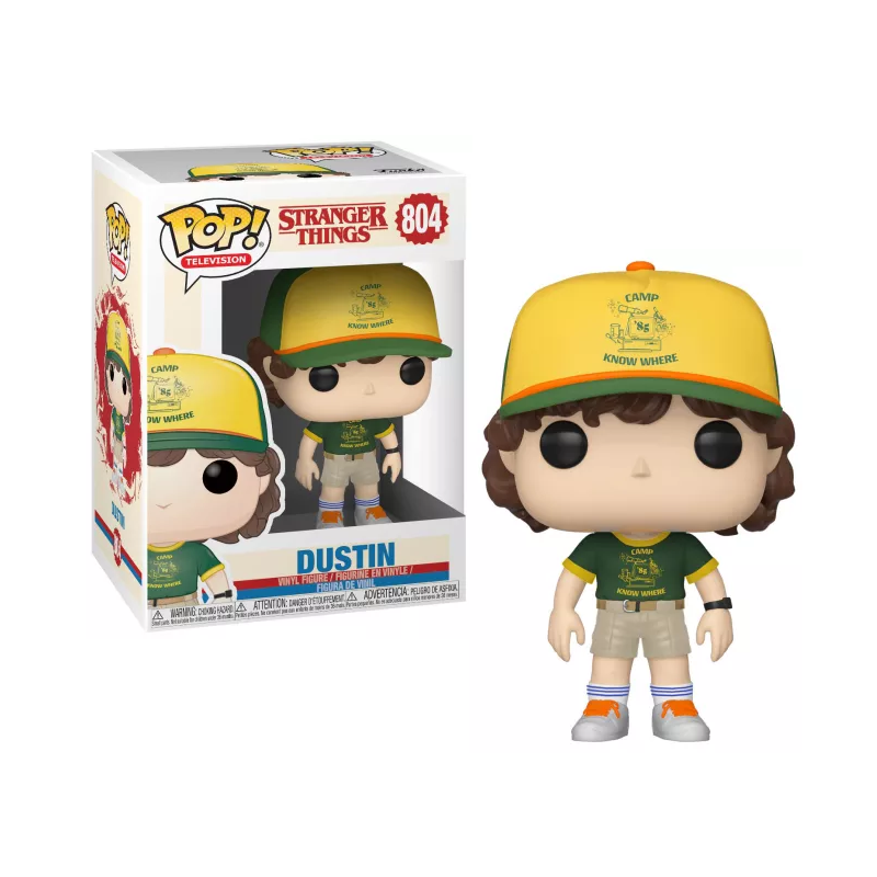 STRANGER THINGS - POP N° 804 - Dustin (At Camp) STRANGER THINGS - POP N° 804 - Dustin (At Camp)