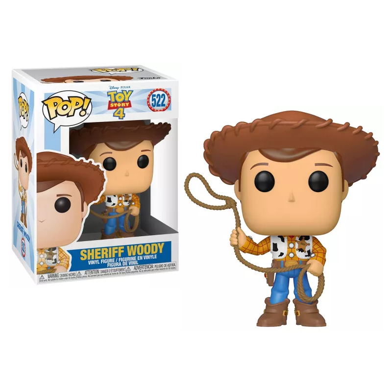 DISNEY - Toy Story 4 - POP N° 522 - Woody DISNEY - Toy Story 4 - POP N° 522 - Woody