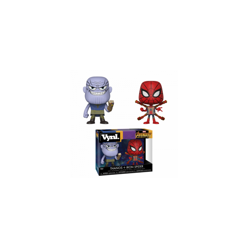 AVENGERS - Funko VYNL 2-Pack - Thanos & Iron Spider AVENGERS - Funko VYNL 2-Pack - Thanos & Iron Spider