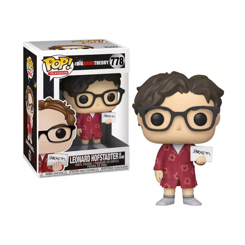 BIG BANG THEORY Saison 2 - POP N° 778 - Leonard BIG BANG THEORY Saison 2 - POP N° 778 - Leonard