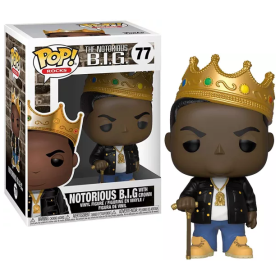 NOTORIOUS B.I.G. - POP NÂ° 77 - Notorious B.I.G. With Crown