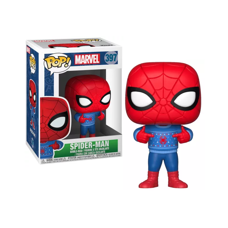 MARVEL - POP N° 397 - Holiday Spider-Man MARVEL - POP N° 397 - Holiday Spider-Man