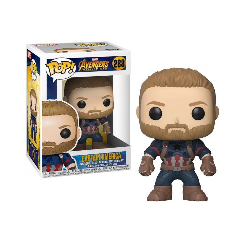 AVENGERS INFINITY WAR - POP N° 288 - Captain America AVENGERS INFINITY WAR - POP N° 288 - Captain America