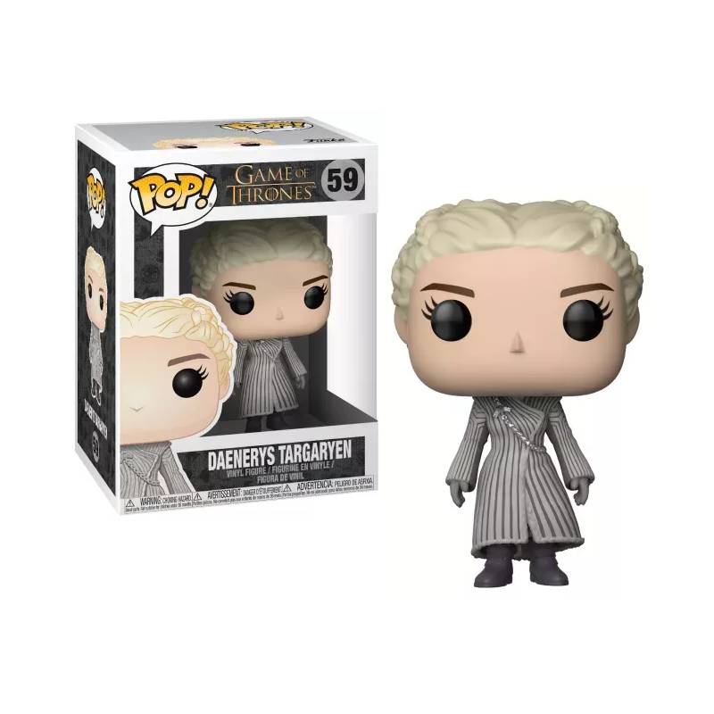 GAME OF THRONES - POP N° 59 - White Coat Daenerys GAME OF THRONES - POP N° 59 - White Coat Daenerys