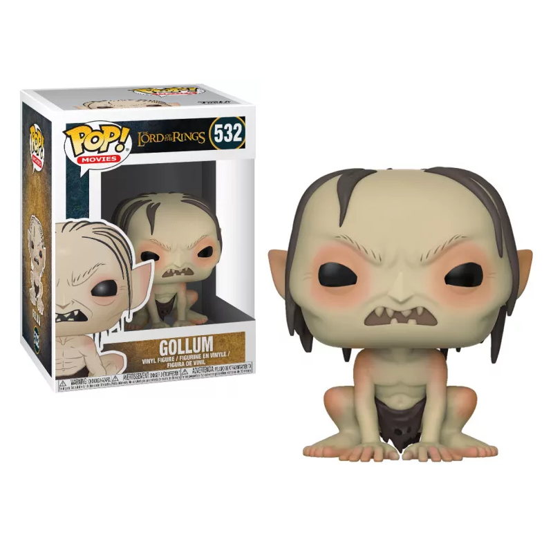 LORD OF THE RINGS - POP N° 532 - Gollum avec Chase LORD OF THE RINGS - POP N° 532 - Gollum avec Chase