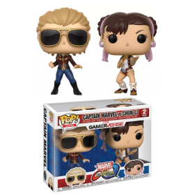 MARVEL Vs CAPCOM - POP 2-Pack - Captain Marvel Vs Chun-Li