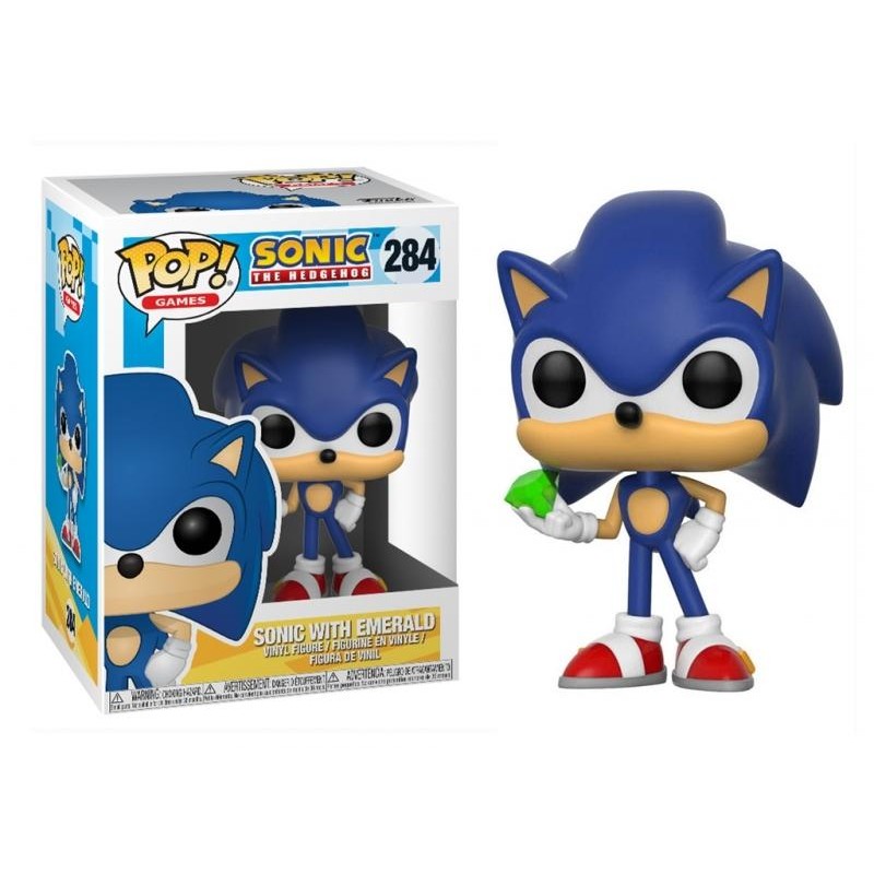 SONIC - POP N° 284 - Sonic with Emerald SONIC - POP N° 284 - Sonic with Emerald