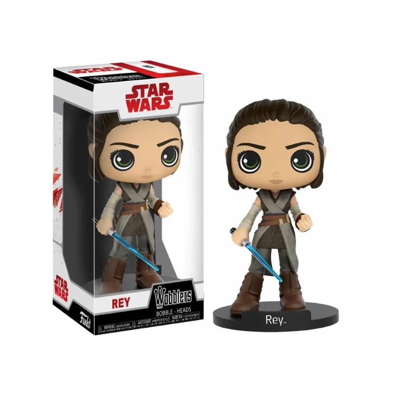 STAR WARS The Last Jedi - Wacky Wobbler - Rey - 16cm STAR WARS The Last Jedi - Wacky Wobbler - Rey - 16cm