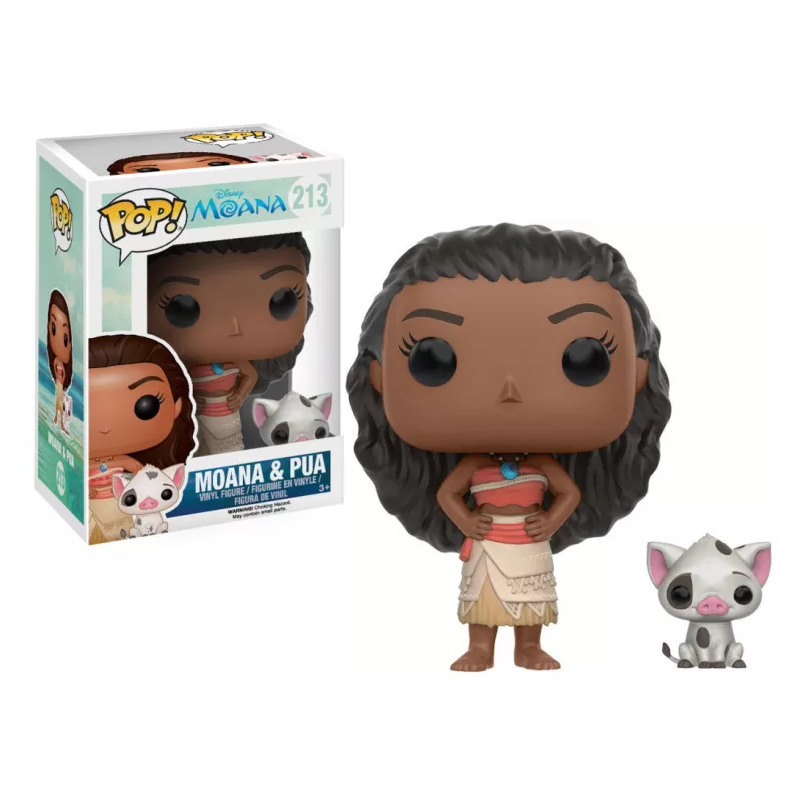 DISNEY - POP N° 213 - Moana and Pua 'Vaiana' DISNEY - POP N° 213 - Moana and Pua 'Vaiana'