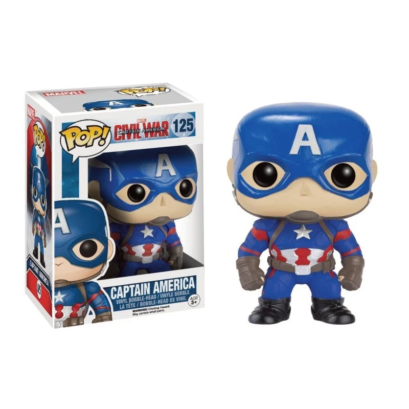MARVEL CIVIL WARS - POP N° 125 - Captain America MARVEL CIVIL WARS - POP N° 125 - Captain America