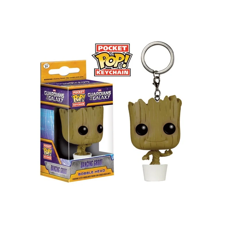 Pocket Pop Keychains : Guardians of the Galaxy - Dancing Groot Pocket Pop Keychains : Guardians of the Galaxy - Dancing Groot