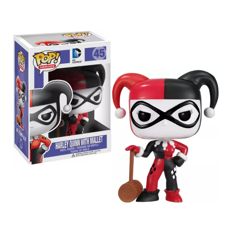 DC UNIVERSE - POP N° 45 - Harley Quinn Mallet DC UNIVERSE - POP N° 45 - Harley Quinn Mallet
