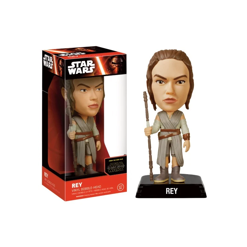 STAR WARS 7 - Wacky Wobbler - Rey - 16cm STAR WARS 7 - Wacky Wobbler - Rey - 16cm