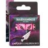 ???? Warhammer 40K: Emperor's Children Dice – Dés Officiels Chaos