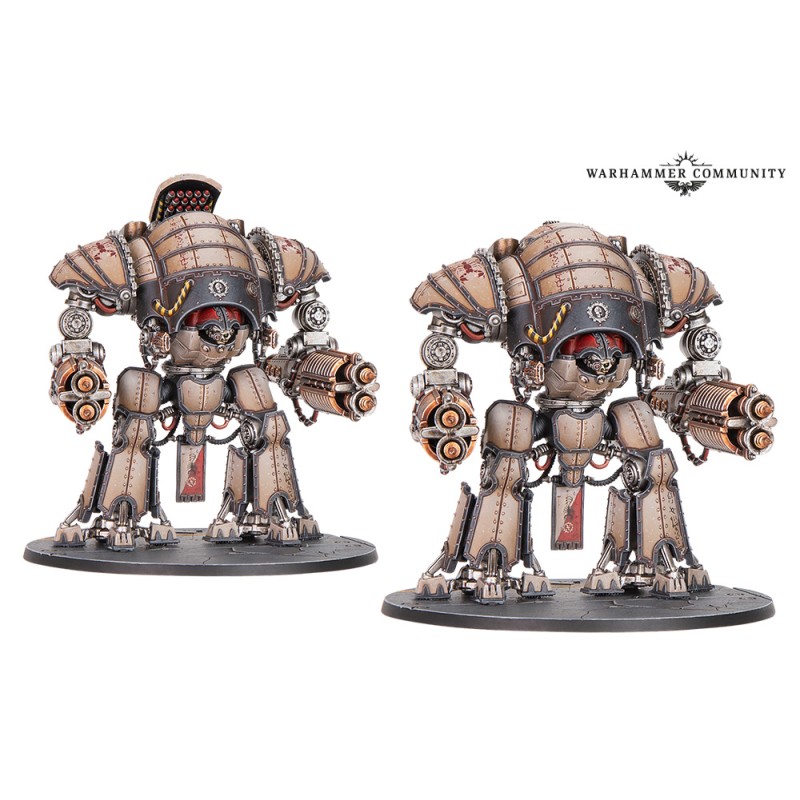 ⚙️ L/I: Acastus Knights Asterius – Artillerie Lourde Mechanicum ⚙️ L/I: Acastus Knights Asterius – Artillerie Lourde Mechanicum