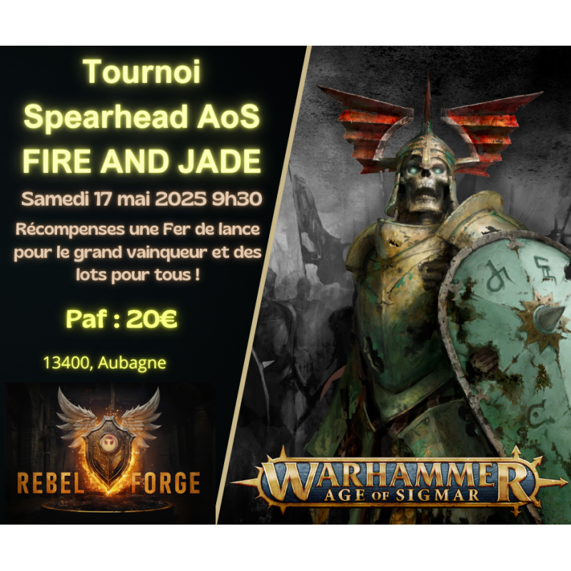 TOURNOI SPEARHEAD 17 MAI 2025