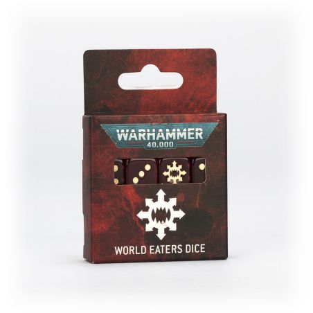 WARHAMMER 40000: WORLD EATERS DICE