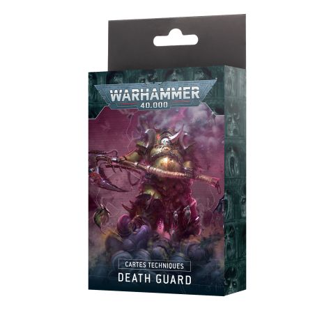 CARTES TECHNIQUES: DEATH GUARD (FRANCAIS)