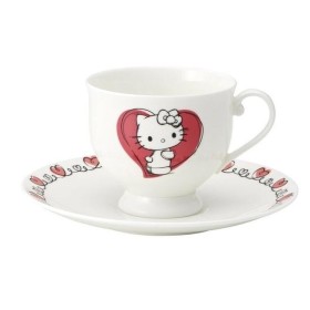 HELLO KITTY - Hello Kitty - Tasse et sous-tasse "Bone China" 240ml