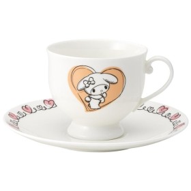 HELLO KITTY - My Melody - Tasse et sous-tasse "Bone China" 240ml