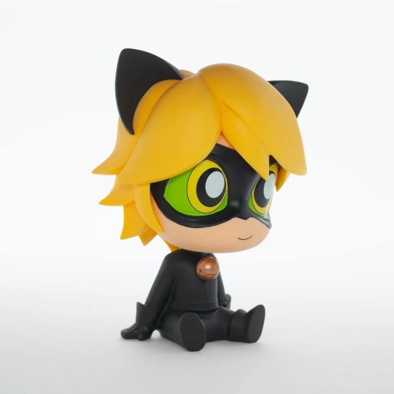 MIRACULOUS LADY BUG - Chat Noir - Tirelire PVC 18cm MIRACULOUS LADY BUG - Chat Noir - Tirelire PVC 18cm