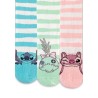 STITCH & ANGEL & SCRUMP - Pack de 3 paires de chaussettes (T39-42)