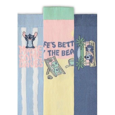 STITCH & SCRUMP - Beach - Pack de 3 paires de chaussettes (T39-42)