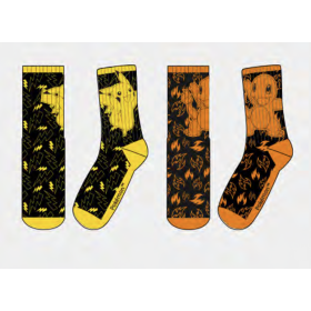 POKEMON - Duo - Pack de 3 paires de chaussettes de Sport (T43-46)