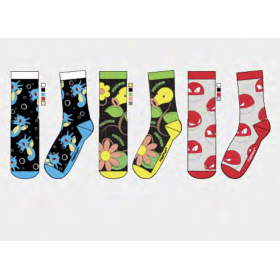POKEMON - AOP Crew - Pack de 3 paires de chaussettes (T43-46)
