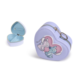 STITCH & ANGEL - Boîte à Bijoux Coeur avec Tirette