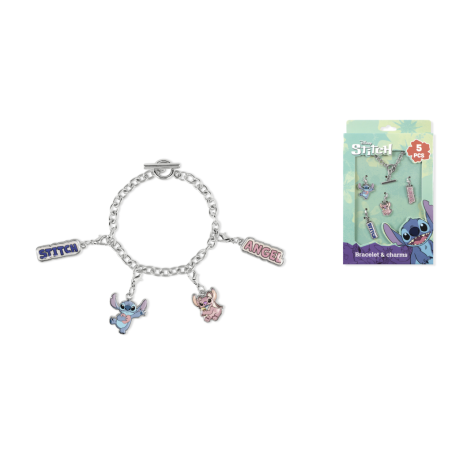 STITCH - Set Bracelet avec Charmes