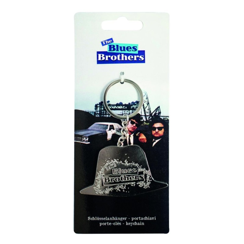 BLUES BROTHERS - Porte-clé en métal 7.5x0.5x17.5cm BLUES BROTHERS - Porte-clé en métal 7.5x0.5x17.5cm