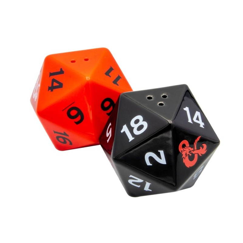DONJONS & DRAGONS - Dés D20 - Moulin Sel et Poivre DONJONS & DRAGONS - Dés D20 - Moulin Sel et Poivre