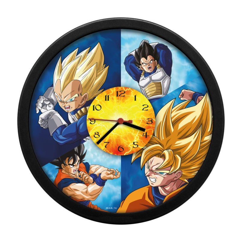 DRAGON BALL - Horloge Murale 25x25cm