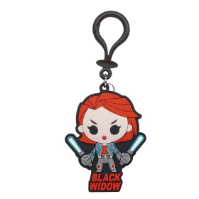 MARVEL - Black Widow - Porte-clés Soft Touch