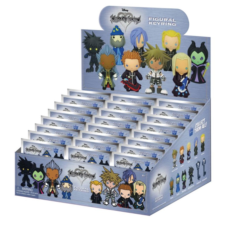 DISNEY KINGDOM HEARTS - Series 2 - 3D Foam Bag Clip (Display 24 Pcs) DISNEY KINGDOM HEARTS - Series 2 - 3D Foam Bag Clip (Display 24 Pcs)