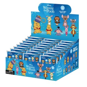 WINNIE L'OURSON - Series 2 - 3D Foam Bag Clip (Display 24 Pcs)